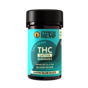 Cypress Hemp THC Sativa Gummies 240mg D9