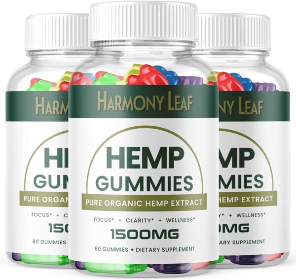 Harmony Leaf Hemp Gummies 1500mg Harmony Leaf Hemp Gummies 1500mg