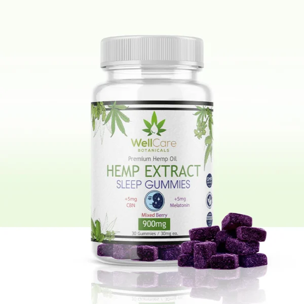 Full Spectrum Hemp Extract Sleep Gummies 900mg
