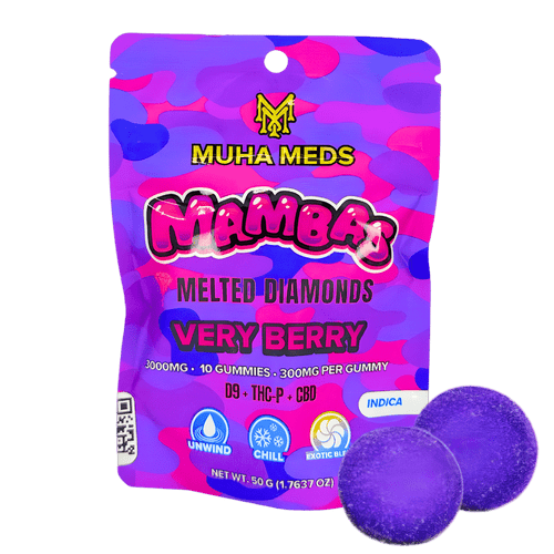 Muha Meds Melted Diamonds 3000mg THC Gummies