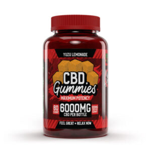 Yuzu Lemonade CBD Gummies Maximum Potency 6000mg