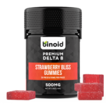 Binoid Premium Delta 8 Green Apple Candy Gummies 500mg